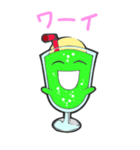 ご注文はクリームソーダマン！！（個別スタンプ：2）