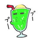 ご注文はクリームソーダマン！！（個別スタンプ：5）