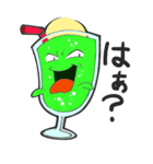 ご注文はクリームソーダマン！！（個別スタンプ：6）