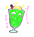 ご注文はクリームソーダマン！！（個別スタンプ：17）