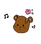 ぬいぐるみのパッチ＆ピコ（個別スタンプ：10）