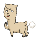 Mr. Alpaca（個別スタンプ：3）