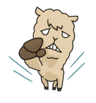 Mr. Alpaca（個別スタンプ：4）