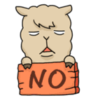 Mr. Alpaca（個別スタンプ：19）