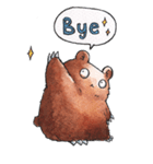 Miimork The Brown Bear（個別スタンプ：3）