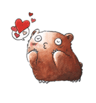 Miimork The Brown Bear（個別スタンプ：6）