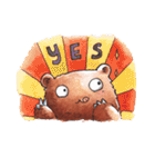 Miimork The Brown Bear（個別スタンプ：19）