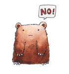 Miimork The Brown Bear（個別スタンプ：20）