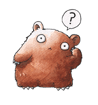 Miimork The Brown Bear（個別スタンプ：22）