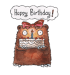 Miimork The Brown Bear（個別スタンプ：28）