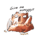 Miimork The Brown Bear（個別スタンプ：34）