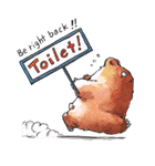 Miimork The Brown Bear（個別スタンプ：36）