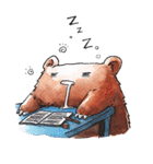 Miimork The Brown Bear（個別スタンプ：39）