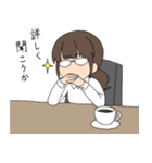 萌え語り女子（個別スタンプ：7）