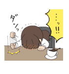 萌え語り女子（個別スタンプ：8）