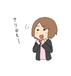 萌え語り女子（個別スタンプ：12）