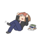 萌え語り女子（個別スタンプ：18）