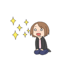 萌え語り女子（個別スタンプ：24）