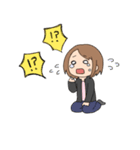 萌え語り女子（個別スタンプ：25）