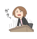 萌え語り女子（個別スタンプ：26）