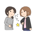萌え語り女子（個別スタンプ：35）