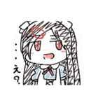メイドのいちかちゃんスタンプ（個別スタンプ：3）