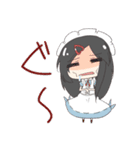 メイドのいちかちゃんスタンプ（個別スタンプ：16）