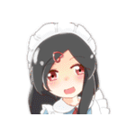 メイドのいちかちゃんスタンプ（個別スタンプ：22）