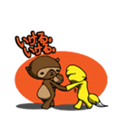 讃岐弁でGO！讃岐ポンちゃんとコンちゃん（個別スタンプ：30）
