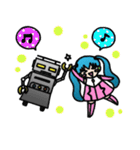 ロボアンドロイド Robot ＆ Roid（個別スタンプ：31）