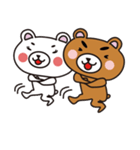 熊のカップル（個別スタンプ：40）