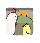 ぴー太と師匠（個別スタンプ：9）