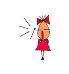 megutanの楽しいスタンプ（個別スタンプ：5）