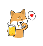 The Dogs - Shiba Inu 'Rui'（個別スタンプ：38）