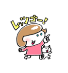 ペタん子ちゃん（日本語 version）（個別スタンプ：5）