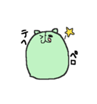 ミドクマ餅（個別スタンプ：15）