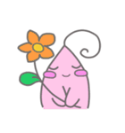 まがり毛ちゃん ～可愛い妖精ちゃん～（個別スタンプ：34）