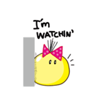 ミスター＆ ミセス イエロー 4（個別スタンプ：3）