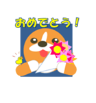 コーギーの窓（個別スタンプ：16）