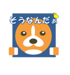 コーギーの窓（個別スタンプ：27）