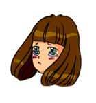 涙のユミちゃん（個別スタンプ：1）
