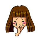 涙のユミちゃん（個別スタンプ：2）