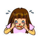 涙のユミちゃん（個別スタンプ：10）