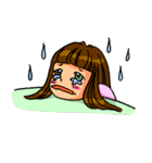 涙のユミちゃん（個別スタンプ：12）