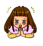 涙のユミちゃん（個別スタンプ：14）
