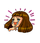 涙のユミちゃん（個別スタンプ：27）