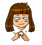 涙のユミちゃん（個別スタンプ：33）