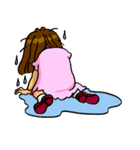 涙のユミちゃん（個別スタンプ：40）