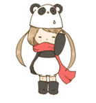 Black and White（個別スタンプ：7）