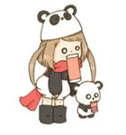 Black and White（個別スタンプ：8）